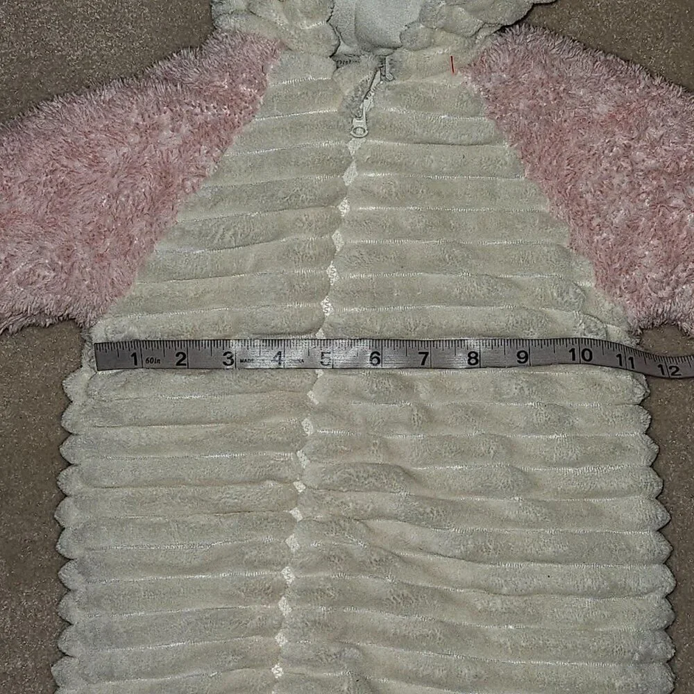 Koala Baby Unicorn Hooded Winter Snowsuit Fold Over Mittens Baby 18-24 Months